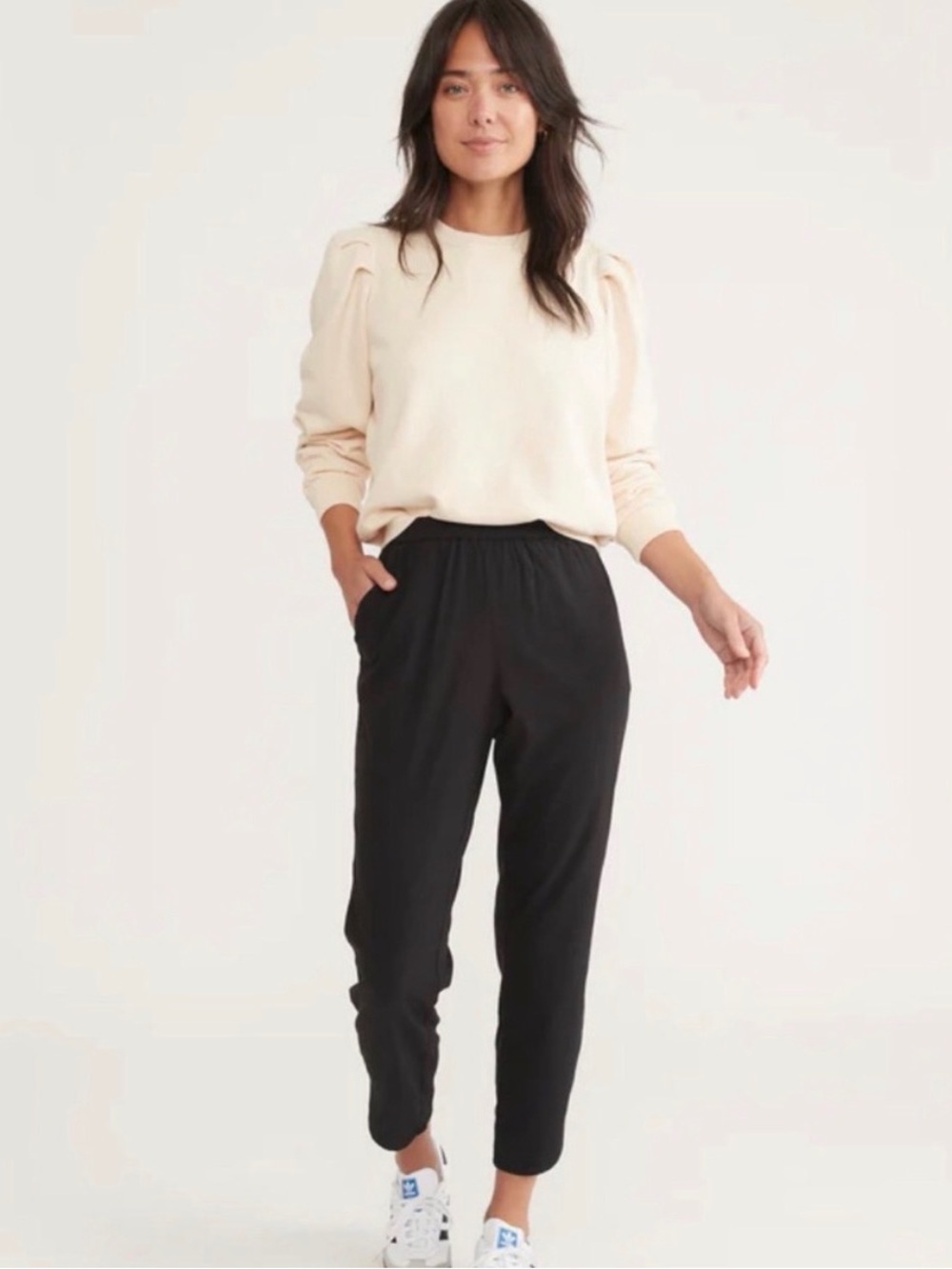 Marine Layer Black Allison Pants Size Small